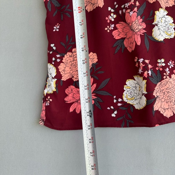5 for $40 Loft Floral Top Blouse Size M - Picture 4 of 7
